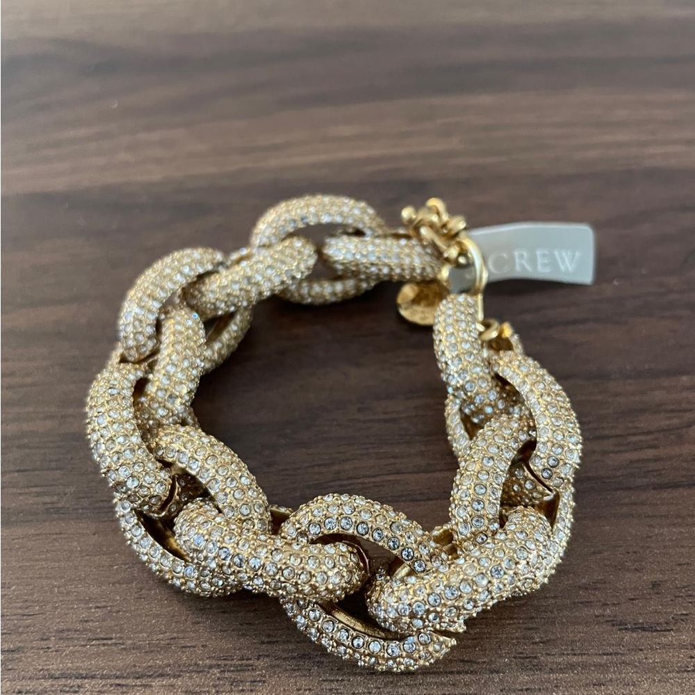 j crew chunky chain bracelet